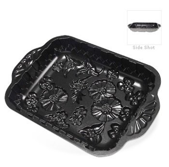 Nordicware Rectangular Wildflower Cake Pan 10 Cup