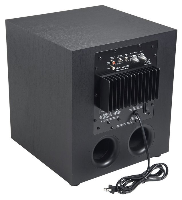 MartinLogan DYN500D Dynamo 500 Subwoofer (Black) N5