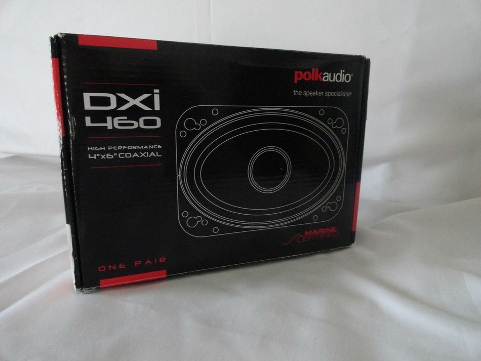 Polk Audio DXi460P 4x6 Plate-Mounted Speakers N4
