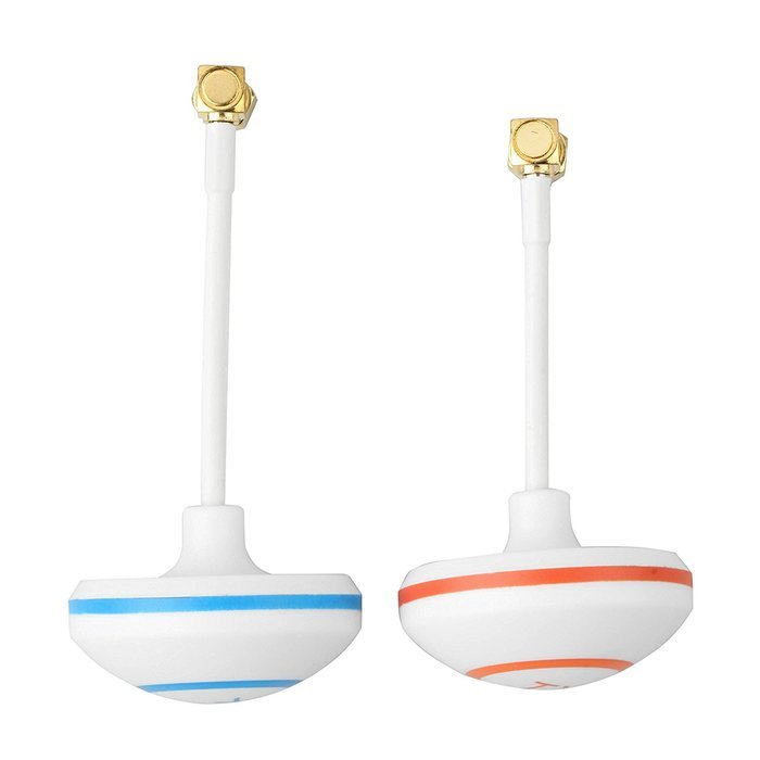 RioRand&reg; 5.8 GHz Circular Polarized Antenna Set TX RX Right Angle SMA Female For DJI(RR-UL07100) N2