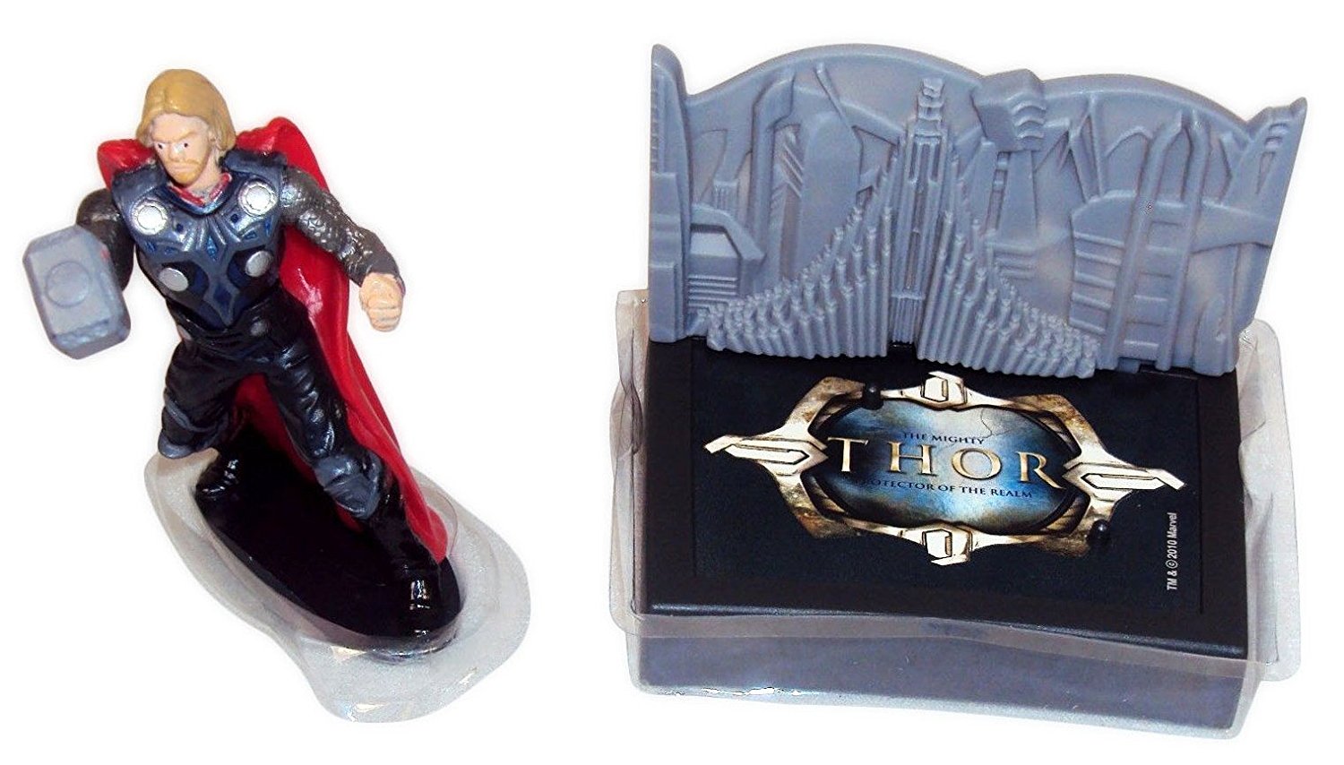 Thor in Vest Superhero Love & Thunder Cake Topper Figurine Figure 4”  Detailed | eBay