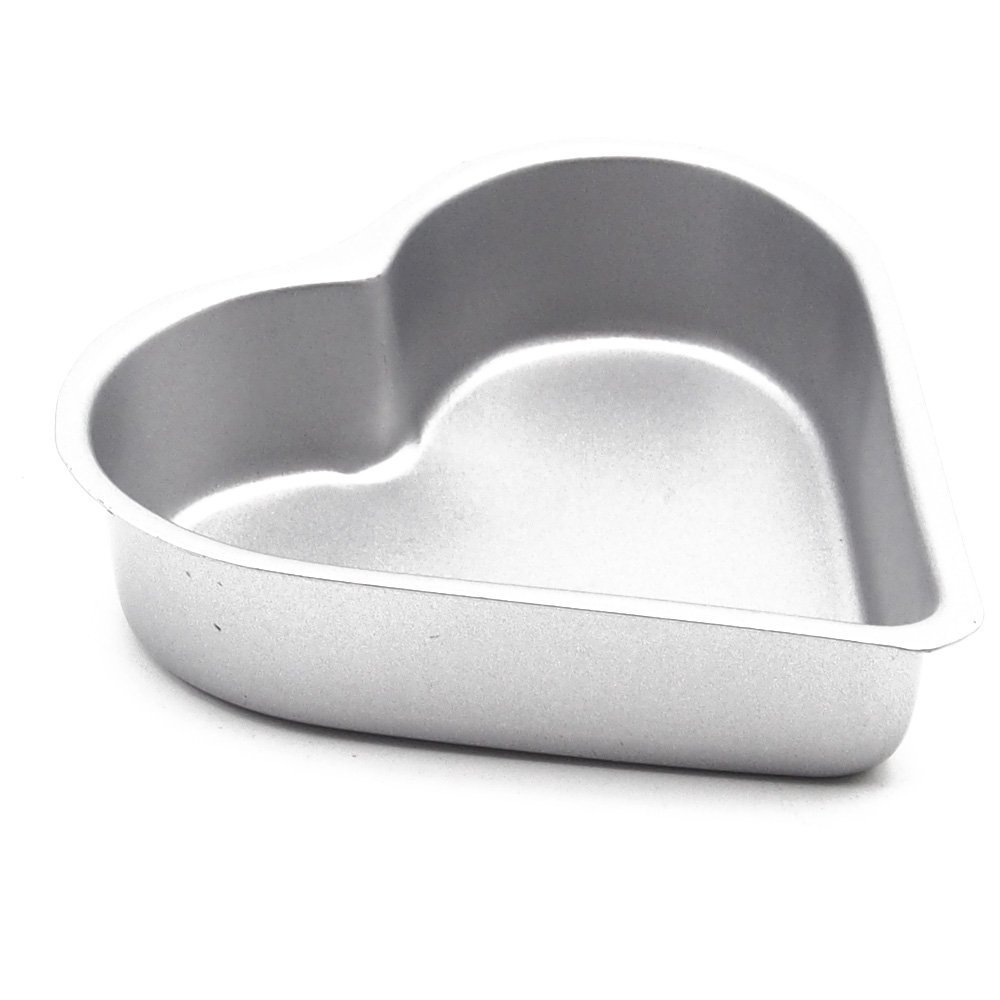 Wenwins Heart shaped cake Novelty Cake Pans tart pan(3-pack) free image ...