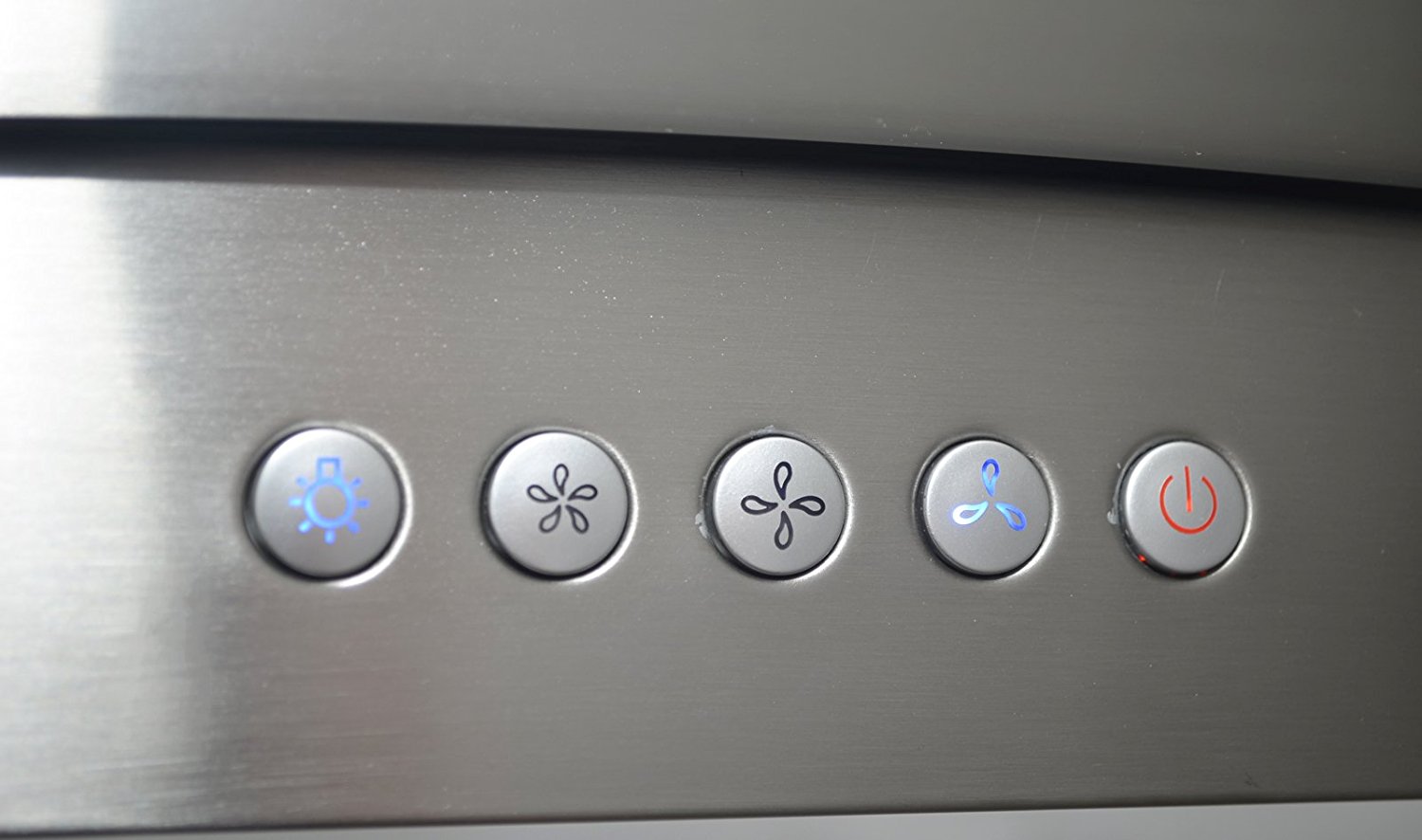 Golden Vantage Stainless Steel 36" Euro Style Island Mount Range Hood