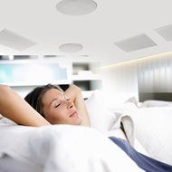 Pyle Ceiling Speakers - Stereo Home Theater Speakers - in Wall Speakers Flush Mount - 5.25-Inch White 150 Watt... N14