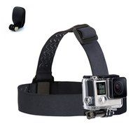 GeniusPro Head Strap Mount GoPro with Quick Clip Elastic Adjustable Head Strap For Hero 4/3+/3/2/1/SJ4000/H 264...