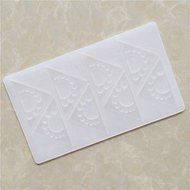 Y&amp;XL&amp;H 8 Hole Sun in Triangle Shape Chocolate Plugin Mold for Cake Decoration Baking Mold Silicone Material N4