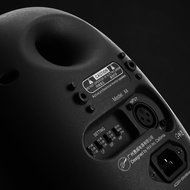 HiVi Swans - X4 - 2.0 Active Studio Monitors for Recording and Playback - Resonance Minimizing Ovoid Cabinet -... N5