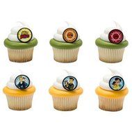 Wild Kratts Crew Cupcake Rings - 24 pc