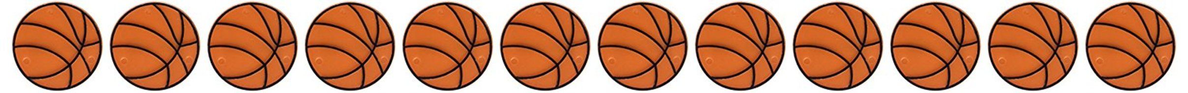 Oasis Supply Cake Decorating 12 Count Basketball Cupcake Rings