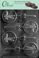 Cybrtrayd S045 Sports Chocolate Candy Mold, Boxing Lolly