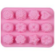 Baking Molds baking molds silicone Silicone Baking Mould Cake Mooncake Chocolate Fondant Mold Roses Shape silicone... N2