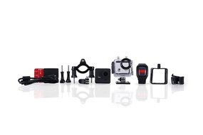 Trailer Eyes T-86 GoRidePro Helmet Sport Action Camera, incl. a Helmet Head Strap &amp; 4GB SD card for immediate...