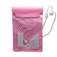 Bag-Type Waterproof Speakers for Smartphone (Pink) N3