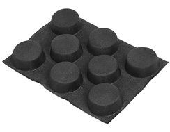 Dltsli Silicone Non Stick Perforated Baking Liners Mat Bread Buns Mold Subway Bread Mould N6