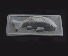 Fashionclubs 3D Koi Fish Plastic Jelly Chocolate Fondant Mold Sugarcraft Mold (L) N6