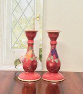Red Orchard Ceramic 3-Piece Bowl Set, 8-3/8"W, 82769 by ACK N5