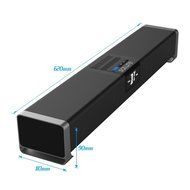 Salute 24 Inch 2.2 Channel Bluetooth Sound Bar with ntegrated Deep Bass and Infrared Remote Control N4
