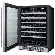 Avallon 54 Bottle Built-In Wine Cooler - Left Hinge