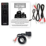 Theater Solutions TS215 Home 2.1 Speaker System with Bluetooth FM Tuner USB / SD Multimedia N2