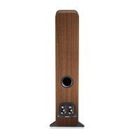 Q Acoustics 3050 Floorstanding Speaker Pair (American Walnut) With QED Silver Anniversary XT Speaker Cable Pair... N3