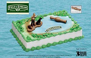 Cake Decorating Topper - Field &amp; Stream Duck Hunter Hunting Set