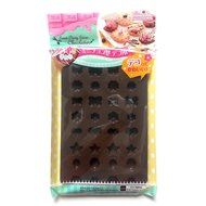 Daiso Japan Silicone Mini Chocolate Jello Mold (Brown)