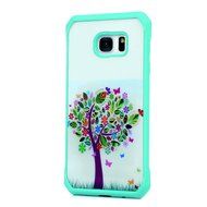 Badalink Galaxy S7 Edge Case Shockproof Drop Protection TPU Bumper Frame + Colorful Painting Hard PC Protective... N32
