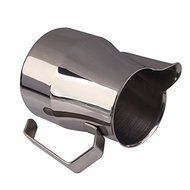 Lautechco Stainless Steel Coffee Shop Espresso Milk Latte Art Frothing Jug Tamper Coffee Cup (350ml) N8