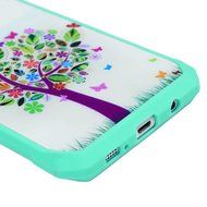 Badalink Galaxy S7 Edge Case Shockproof Drop Protection TPU Bumper Frame + Colorful Painting Hard PC Protective... N33