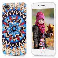 Badalink iPhone 7 Plus 3D Basso-relievo Case (5.5") Shockproof Drop Protection TPU Flexible Easy Grip Bumper Slim... N8
