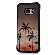Badalink Galaxy S7 Edge Case Shockproof Drop Protection TPU Bumper Frame + Colorful Painting Hard PC Protective... N36