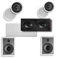 Polk Audio 255C-LS In-Wall Center Speaker Plus A Pair of Polk Audio MC80 In-Ceiling &amp; Polk Audio MC85 In-Wall... N3