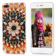 Badalink iPhone 7 Plus 3D Basso-relievo Case (5.5") Shockproof Drop Protection TPU Flexible Easy Grip Bumper Slim... N11
