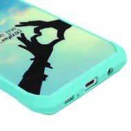 Badalink Galaxy S7 Edge Case Shockproof Drop Protection TPU Bumper Frame + Colorful Painting Hard PC Protective... N41