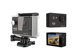 Anng W9 2.0 Inch WiFi Ultra HD Sport Action Camera Waterproof (Black)