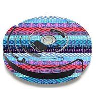 Skin Decal Vinyl Wrap For IRobot Roomba 650 655 Vacuum / Aztec Blue Tribal Chevron