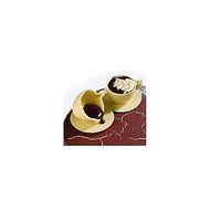 Matfer Bourgeat Chocolate Mold with 3-Cup Saucers