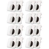 Acoustic Audio MT6 In Wall 6.5" Speaker 8 Pair Pack 2 Way Home Theater 4000 Watt MT6-8PR