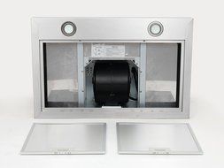 30&rdquo; Stainless Steel 3 Speeds Wall Mount Europe Kitchen Range Hood Chimney Vent With Carbon Filter WL-0033375+CF