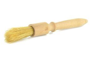 SAMYO Wood Handle &amp; Natural Bristles Coffee Grinder Dusting Brush and Stainless Steel Scoop Bean Grain Coffee... N7