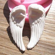 Yunko 3D Angel&#039;s Wings Candy Silicone Mold for Cake / Cupcake Decorating,Candy Fondant Soap Chocolate Gum Paste...