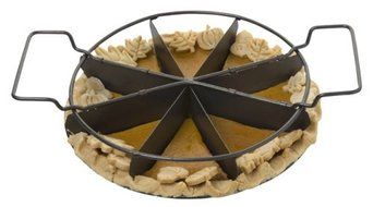 Slice Solutions 9-Inch Sectioned Pie Pan Set