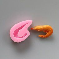 Sher Shrimp Chocolate Silicone Molds,Cake Molds,Soap Molds,Decoration Tools Bakeware N4