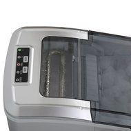 Portable Ice Maker for Counterop - Sleek Tinted Clear Top Window Design - 2 Selectable Cube Sizes - Yield Up To...