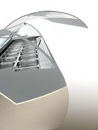 VENTURA L II ZIP Gelato Ice Cream Showcase Display Freezer / Gelato Machine Z9 (5 Liter Pan / 18 Flavors) N3