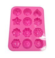 Cherion 6 Cavities Baking Silicone Pan Dog Paw Bear Paw Mold Cake Mold Cookie Mold Pudding Mold Jelly Mold N2