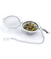 Zelta Premium Stainless Steel 2&quot; Mesh Tea Ball Infusers Filter Strainer Interval Diffuser with Extended Chain,... N5