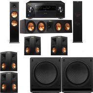 Klipsch RP-280F Tower Speakers-RP-450C-SW-112 - 7.2 - Pioneer Elite SC-85