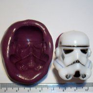 Silicone Mould Star Wars Storm Trooper Cake Decoration Cupcake Topper