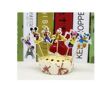 ADELEWAYS Cocktail Sticks Party Frilled Toothpicks Sandwich Appetizer Cocktail Cake Cupcake Picks Party Supplies...